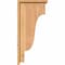 Ekena Millwork Newport Smooth Corbel w/Backplate, Western Red Cedar, 7 1/2"W x 14"D x 30"H COR08X14X30NEW01SWR - alternate 2